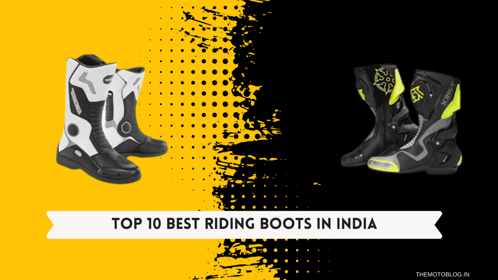 Top 10 Best Riding Boots for Men in India 2024 » The Moto Blog