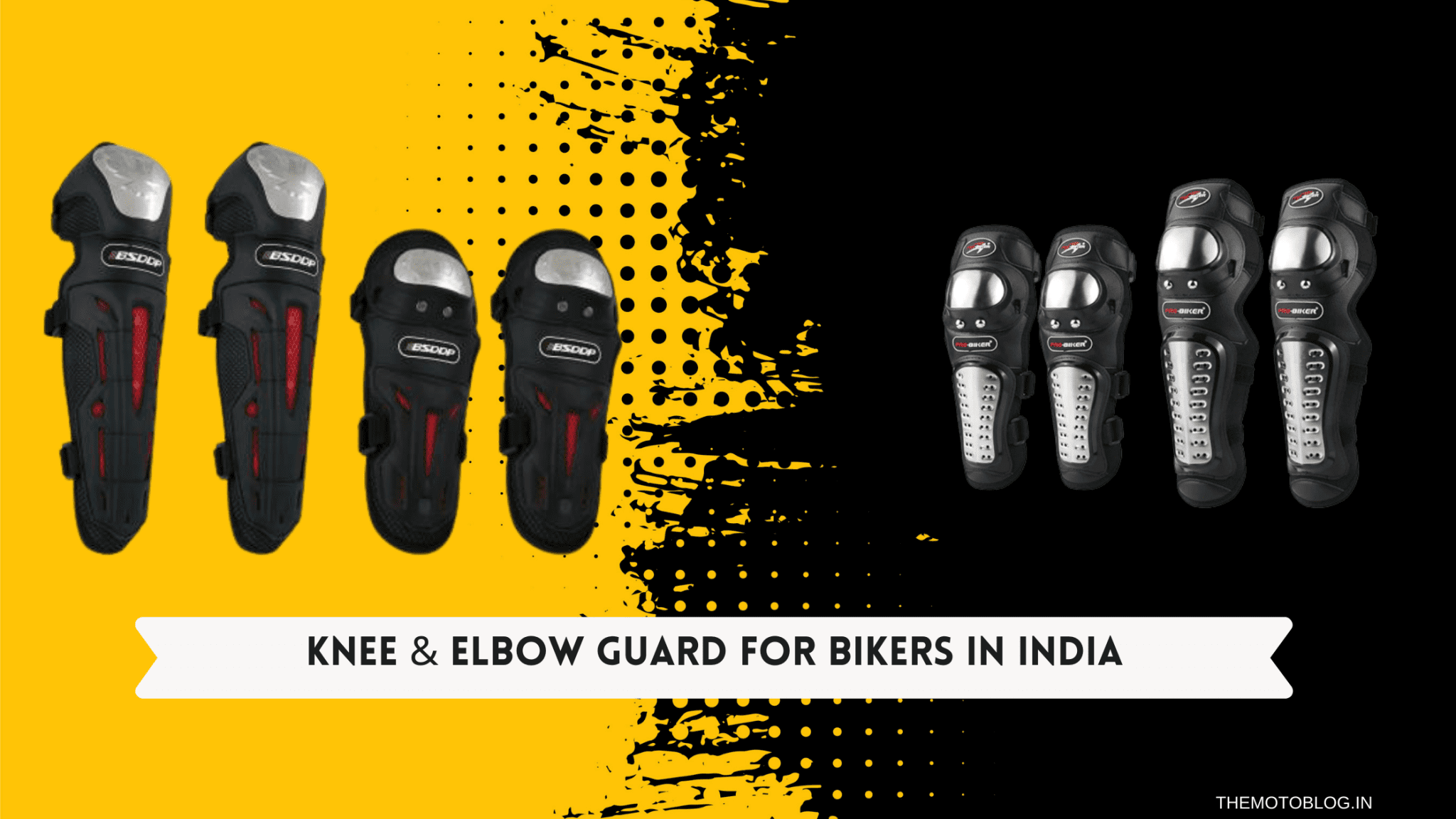 Top 7 Knee & Elbow Guards for Bikers in India » The Moto Blog