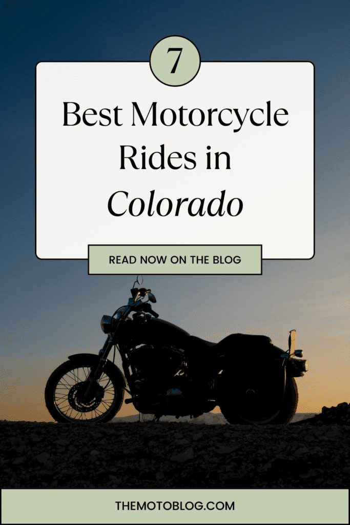 best motorcycle road trip in colorado