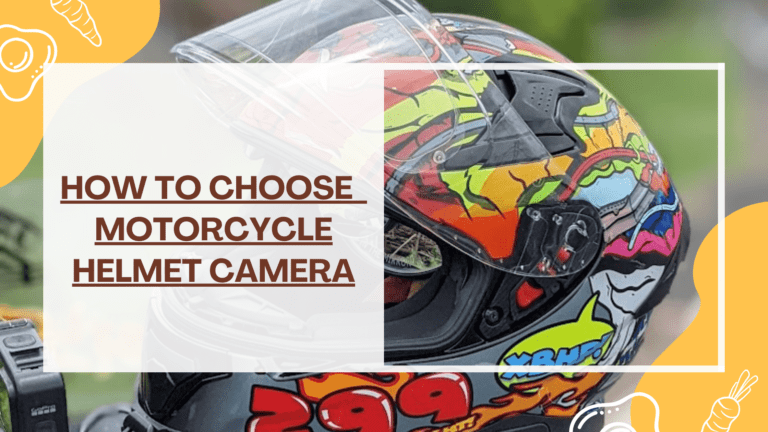 How to Choose The Right Motorcycle Helmet Camera