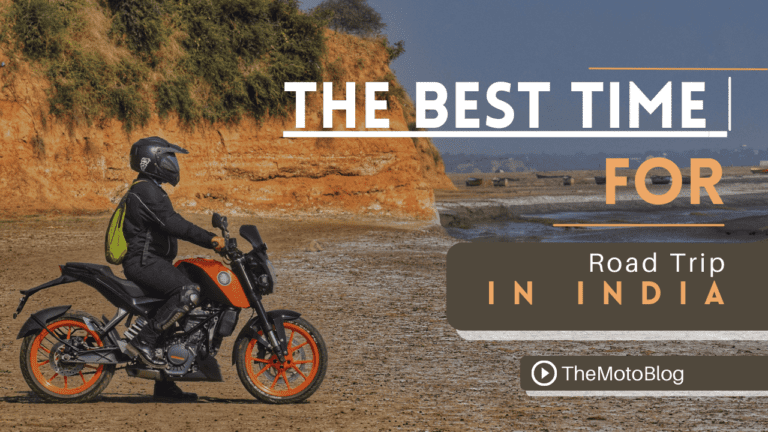 The best time of year for a bike road trip In India