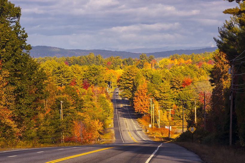 the Majestic Western Maine Mountains: Route 26