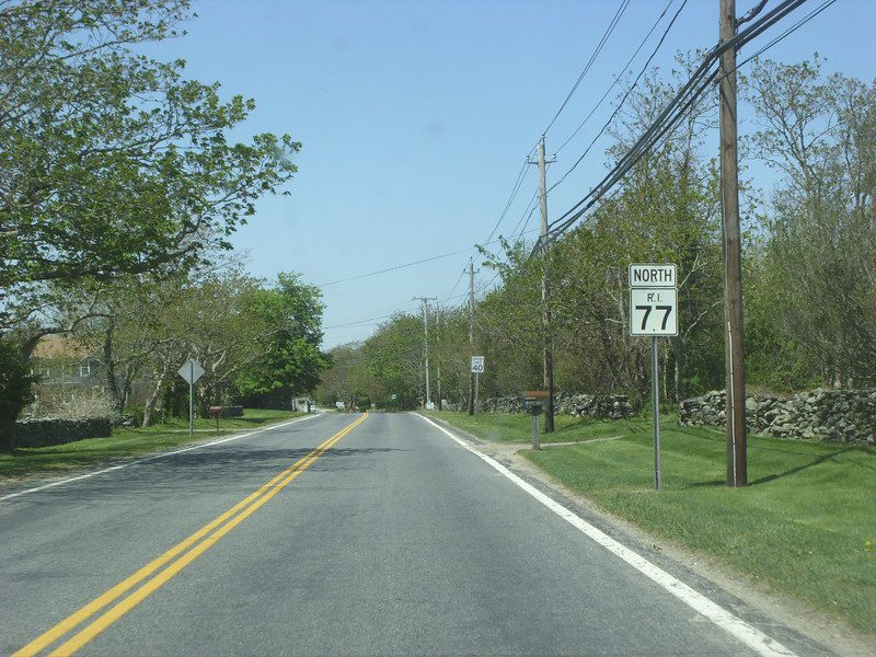 Route 77 to Sakonnet Point