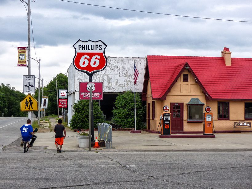 Route 66 and the Baxter Springs Heritage Trail